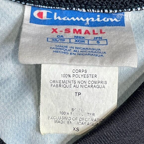 Champion Long Sleeve Hockey Jersey #19 Teal Men’s Sz  XS 32 - Picture 3 of 5